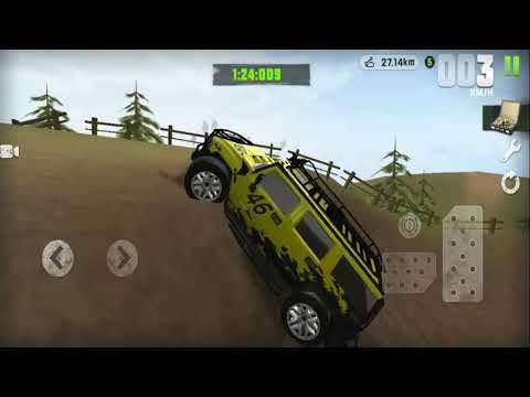 Extreme SUV Driving Simulator - Yellow SUV Offroad Game Android gameplay