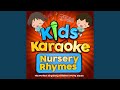 Heads Shoulders Knees And Toes Karaoke Version