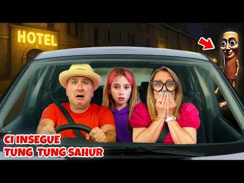 GIORGIA SCOPRE CHE TUNG TUNG SAHUR CI INSEGUE! SCAPPIAMO DI CASA E ANDIAMO A VIVERE IN HOTEL!