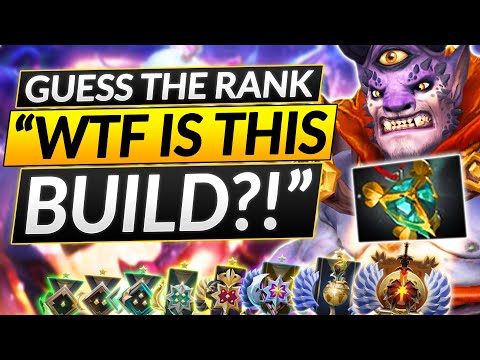 GUESS THE RANK - "BEST HERALD BUILD CONFIRMED" - Coach Review - Dota 2 Smurf Guide