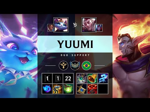 Yuumi Support vs Rakan - BR Challenger Patch 25.14