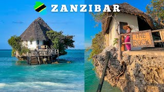 I VISITED THE FAMOUS ROCK RESTAURANT |RAREST MONKEYS IN JOZANI FOREST -ZANZIBAR |SUNSET AT KAE BEACH