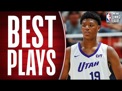 Ace Bailey's BEST MOMENTS Of The NBA 2K26 Summer League!