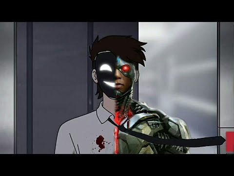 Why are Voyd's eyes glowing? | Is he a cyborg?