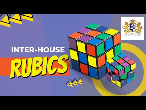 Zenith International School Inter-House Rubik's Cube Competition 2025