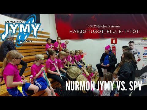 6.10.2019 Harjoitusottelu E-tytöt: Nurmon Jymy vs. SPV