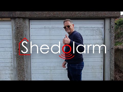 Wireless security alarm suits Shed, Garage, Homes and lock ups. Install in 60 seconds - Shedolarm