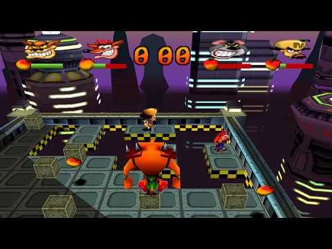 Bug Crash Bash (Crash y Cortex encerrados y no saben que hacer :v) Space Bash