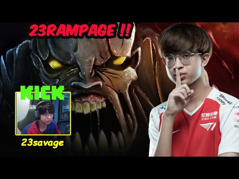 23savage Lifestealer Carry RAMPAGE – 16K MMR SEA Server Highlights