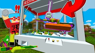 【マイクラ】クレーンゲームから『スプラトゥーンの武器』が取れる世界でPVPバトルしたら面白すぎた！？