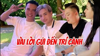 VÀI LỜI LÊ MINH HỎI TRÍ CẢNH 