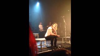 Jenna McDougall&#39;s speech before You Dont Owe Me Anything - Tonight Alive - KOKO London - 25/11/14