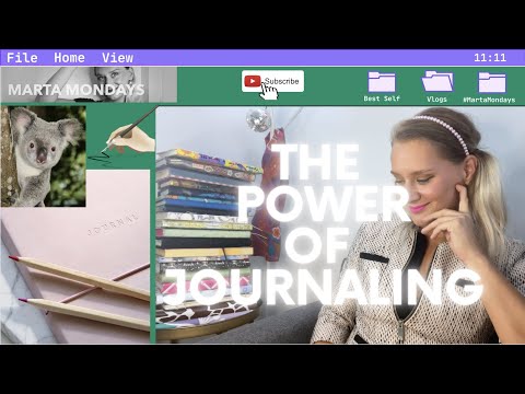 💡THE POWER OF JOURNALING (24 years of writing): MY TIPS/THE BENEFITS/READING MY OWN 🖋 #MartaMondays