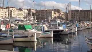 Marseille, France    downtown, marina, MuCEM, Old Town