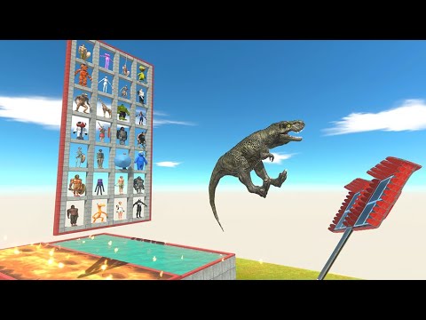 Hit the Target With Catapult - Animal Revolt Battle Simulator