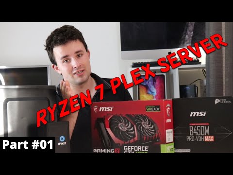 Building a Ryzen Windows 10 Plex Server Part #01 The Hardware