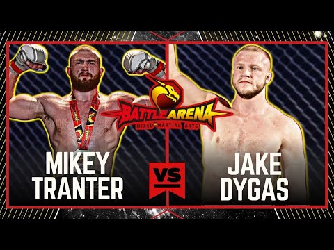 BATTLE ARENA 75: JAKE DYGAS VS MIKEY TRANTER | #MMA #FULLFIGHT