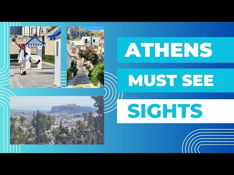 As MELHORES PISTAS DE ATENAS, Grécia! A ACROPOLIS, Anafiotika, ruínas antigas, EVZONES e MAIS!! G R
