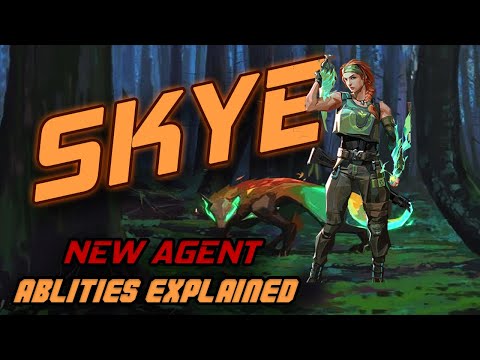 Valorant NEW AGENT SKYE (GAMEPLAY) | ALL ABILITIES EXPLAINED|ACT 3{WEAPONS SKINS & BATTLE PASS}INDIA