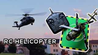 RC helicopter, Black Hawk K170 by RTRhobby