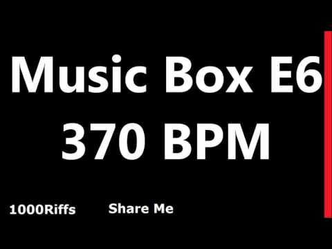 Music Box Metronome E6 : 370 BPM