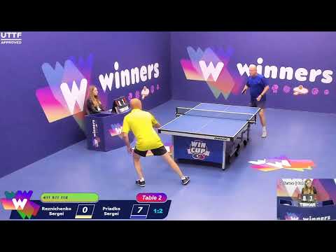 WINners CUP table 2  11.09 Reznichenko Sergei - Priadko Sergei 20:30
