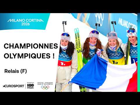 JO 2026 - SEULES AU MONDE ! Les Françaises RENVERSENT puis SURVOLENT le relais et REMPORTENT L’OR