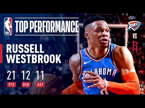 Russell Westbrook Records His 9th CONSECUTIVE Triple-Double | February 9, 2019