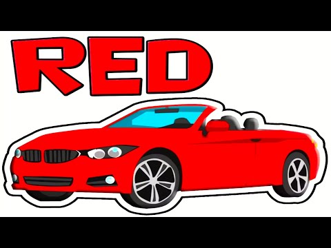 Learn the Colors for Kids-RED-Educational Videos for Toddlers