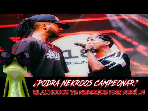 ¿Podrá Nekroos campeonar? | Blackcode vs Nekroos Fms Perú J4 Votación