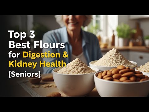 Top 3 Best Flour You Should Eat to improve digestion and Strengthen Your Kidneys: Senior Nutrition