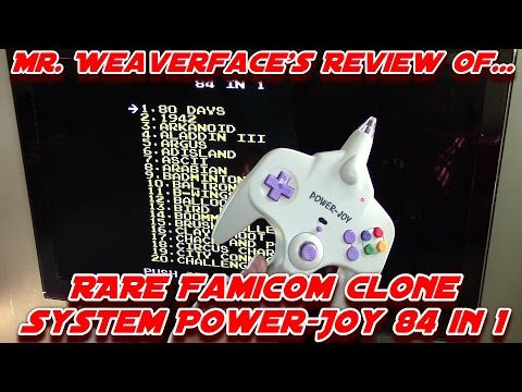 Famicom Clone System Review: The RARE PowerJoy 84-in-1