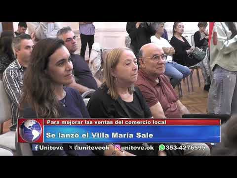 Se lanzó el Villa María Sale