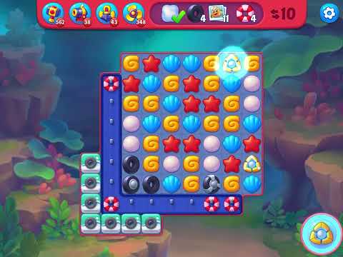 Fishdom Hard level 8195 no boosters フィッシュダム ハード [Friend's]