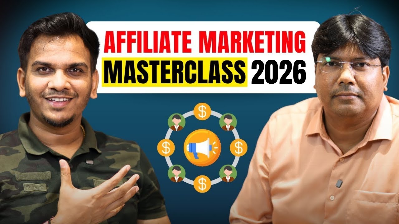 (FREE) Affiliate Marketing Masterclass 2026 ft. @shashankguptadotnet