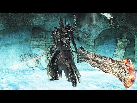 Dark Souls 2: Fume Knight Boss Fight (4K 60fps)