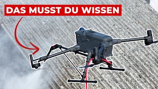Alles, was du über die Drohnen-Reinigung wissen musst! - Reinigungssystem FAQ (Matrice 400)