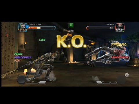 Corvus doing 200k plus damage in single hit : #marvelcontestofchampions #mcoc #corvusglaive #marvel