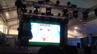 Saint Seiya Omega - Dublagem ao vivo Ryuho vs Paradox