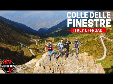 COLLE DELLE FINESTRE // OFF-ROAD in Italy (Piemont) West Alps // KTM 1290 Super Adventure S