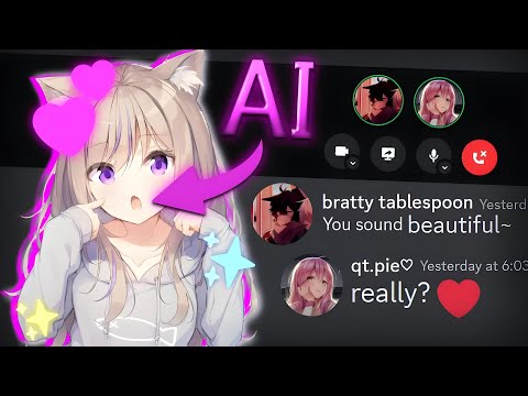 Ich habe eine KI-MÄDCHENSTIMME für Catfish auf Discord verwendet