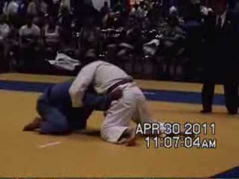 2011 Senior National Judo Championships - Denis Solano - Fight # 1.
