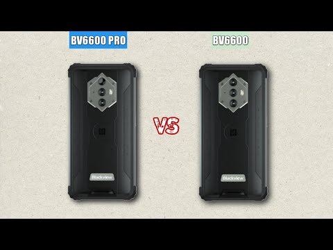 Blackview BV6600 Pro vs Blackview BV600