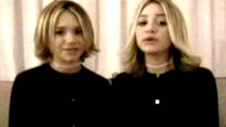 Mary-Kate and Ashley Olsen - Happy New Year message 2000