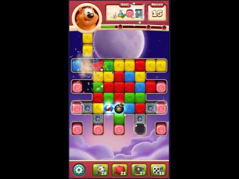 Toon Blast Level 2098 - NO BOOSTERS 🐻🐺🐱 | SKILLGAMING ✔️