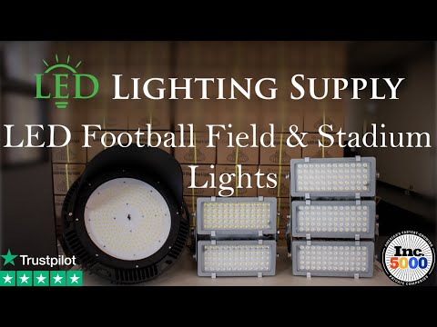 YouTube video about: What lights up a soccer stadium?