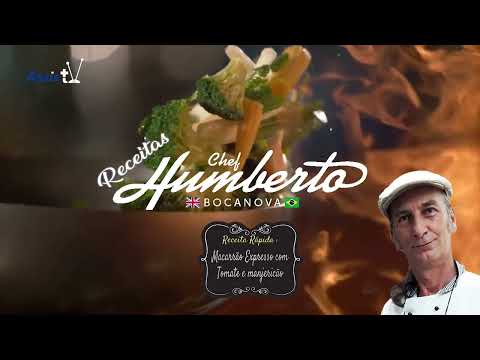 Receita de Macarrão Expresso com calabresa e manjericão Edit HD Chef Humberto