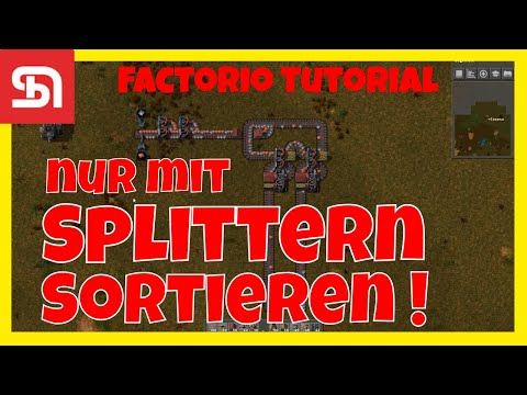 FACTORIO Tutorial | Splitter zum filtern | Tipps & Tricks | Deutsch | by SeeNo