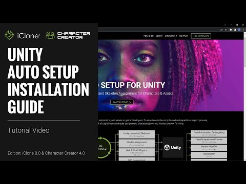 Unity Auto Setup Plugin: Free Download & Quick Installation Guide | iClone 8 & Character Creator 4