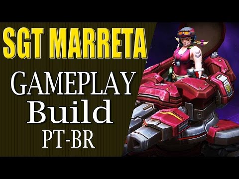 Build SGT Marreta PT BR - Gameplay - Heroes of the Storm